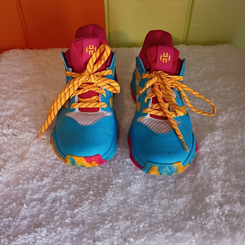 adidas Kids Sneakers - Turquoise, Pink & Yellow